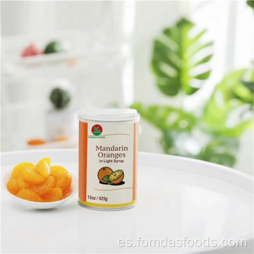 Mandarin Orange enlated Fábrica directa 425 g en jarabe